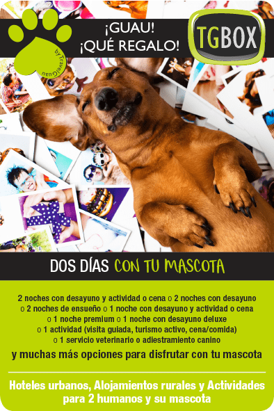 TGBOX cajas de experiencias para humanos y mascotas dos días